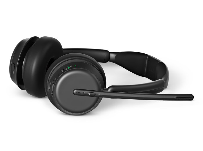 Zestaw słuchawkowy EPOS IMPACT 1061 ANC Bezprzewodowy Opaska na głowę Biuro/centrum telefoniczne Bluetooth Podstawka do ładowania Czarny