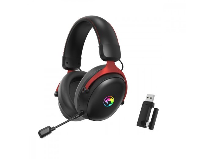 Słuchawki nauszne TACTIC X PRO wireless czarne