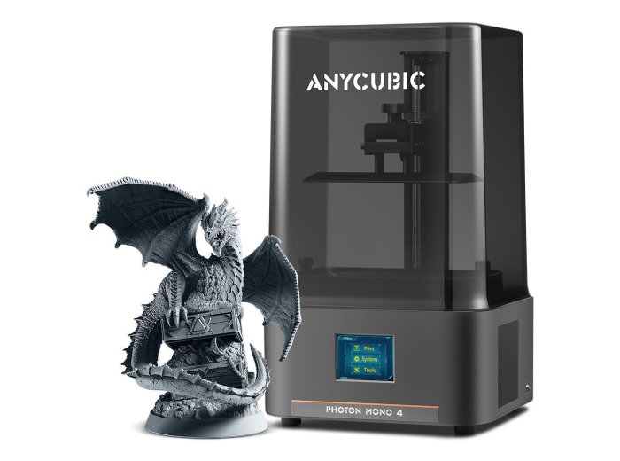 Anycubic Photon Mono 4 Stereolitografia (SLA) Wi-Fi
