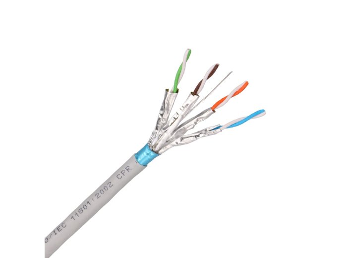 Extralink CAT6A FFTP (F/FTP) INDOOR TWISTED PAIR 50M kabel sieciowy
