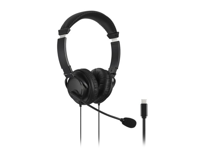 Kensington Słuchawki z mikrofonem, USB-C, Hi-Fi