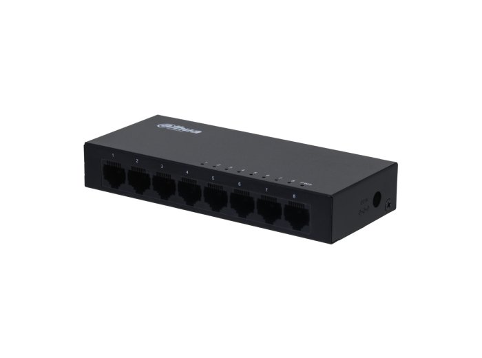 Dahua Technology Access DH-PFS3008-8GT Nie zarządzany L2 Gigabit Ethernet (10/100/1000) Czarny
