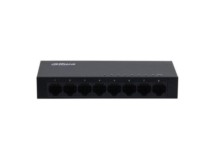 Dahua Technology Access DH-PFS3008-8GT Nie zarządzany L2 Gigabit Ethernet (10/100/1000) Czarny