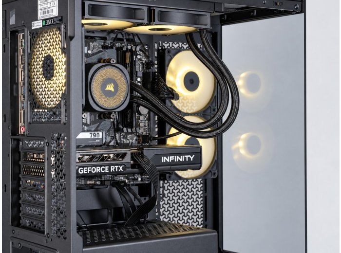 Komputer E-Sport GA520T-CR13 Ryzen 7 5800X/16GB/1TB/RTX 5060 OC 8GB/W11H