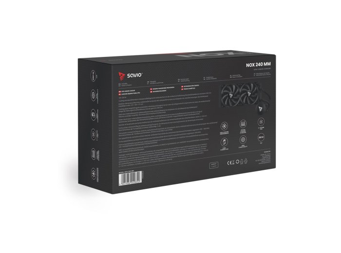 SAVIO CHŁODZENIE WODNE CPU 240 MM NOX