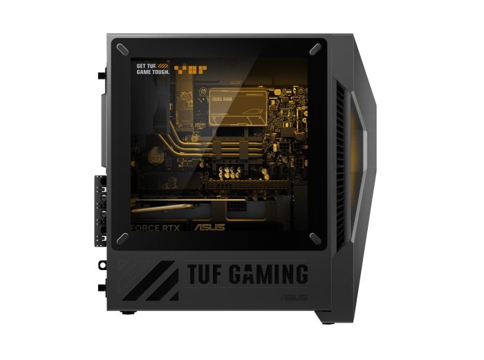 ASUS TUF Gaming T500 T500MV-07240H242W Intel Core 7 240H 32 GB DDR5-SDRAM 1 TB SSD NVIDIA GeForce RTX 5060 Ti Windows 11 Home Mini Tower PC Czarny, Szary