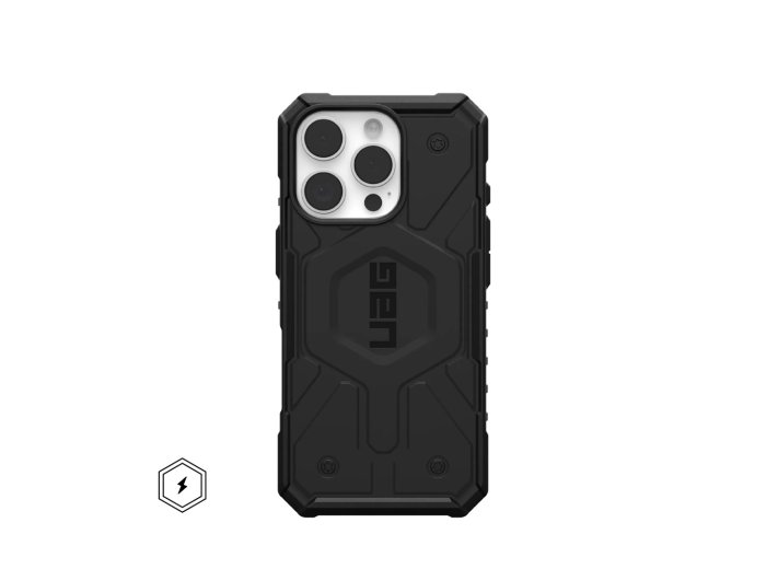 UAG Pathfinder Magsafe - obudowa ochronna do iPhone 16 Pro kompatybilna z MagSafe (black)