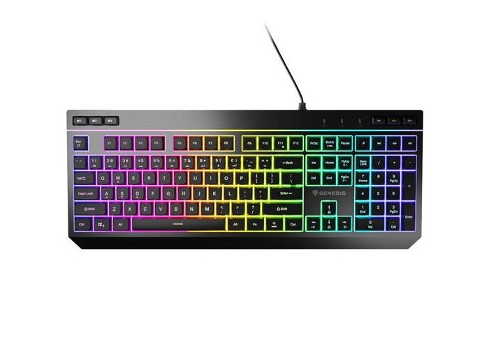 GENESIS Rhod 530 klawiatura Gaming USB QWERTY US English Czarny