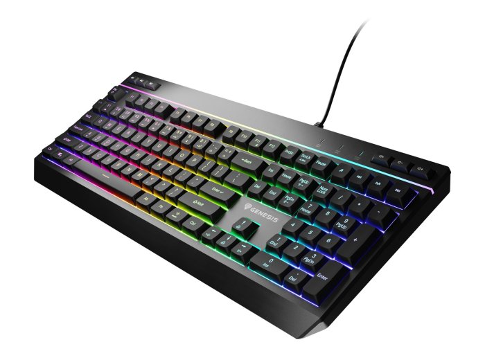 GENESIS Rhod 530 klawiatura Gaming USB QWERTY US English Czarny