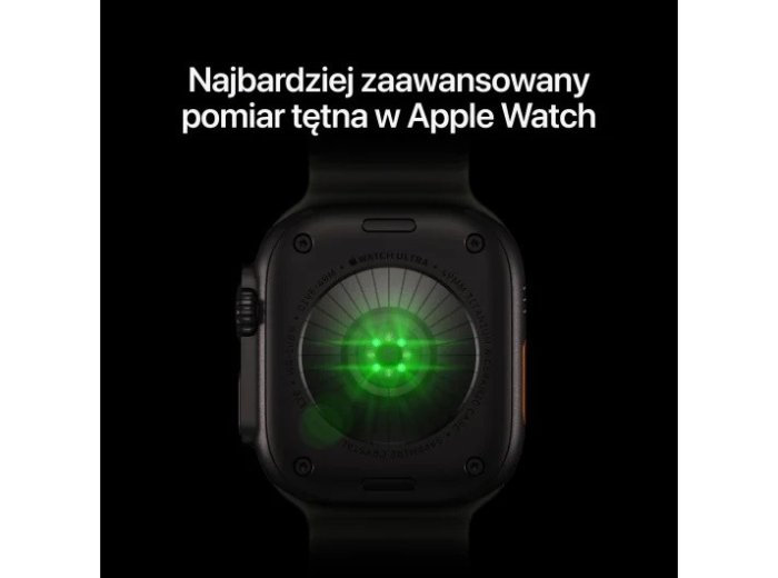 Smartwatch Watch Ultra 4 GPS + Cellular, koperta 49mm z tytanu w kolorze naturalnym, opaska Alpine w kolorze pustynnym - rozmiar M