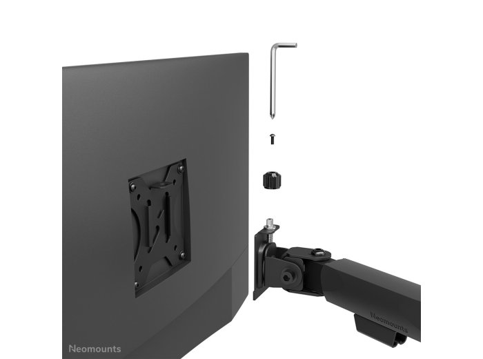 Neomounts DS45-600BL2 uchwyt / stojak do monitorów 81,3 cm (32") Biurko Czarny