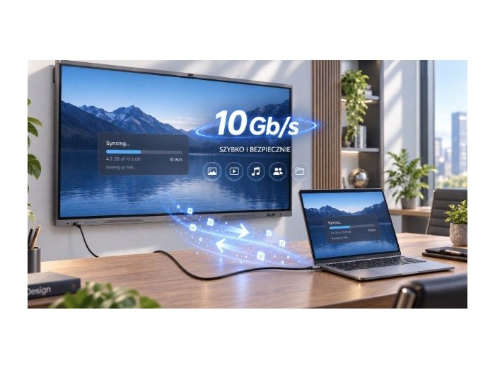 Kabel aktywny USB-C C-Fiber 10m