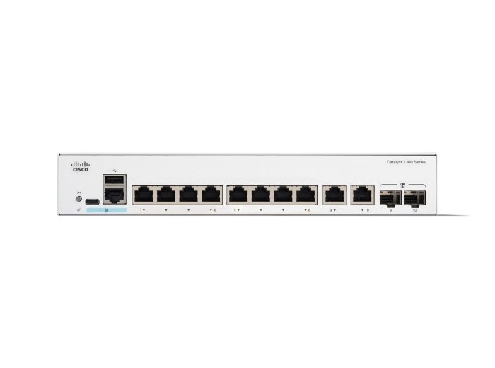 Cisco Catalyst 1300 Zarządzany L2 Gigabit Ethernet (10/100/1000) Obsługa PoE Szary