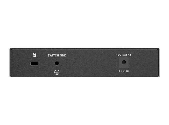 Switch sieciowy D-Link DMS-107/E łącza sieciowe Nie zarządzany Gigabit Ethernet (10/100/1000) Czarny
