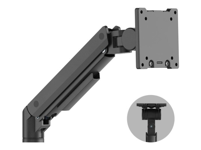 Vogel's ESSENTIAL M3021 124,5 cm (49") Biurko Czarny