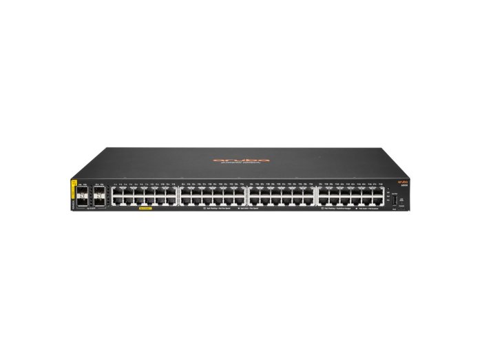 Aruba 6000 48G Class4 PoE 4SFP 370W Zarządzany L3 Gigabit Ethernet (10/100/1000) Obsługa PoE 1U