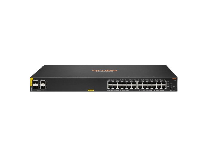 Aruba 6000 24G Class4 PoE 4SFP 370W Zarządzany L3 Gigabit Ethernet (10/100/1000) Obsługa PoE 1U