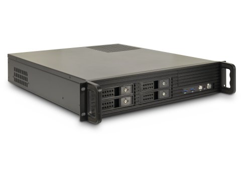 Inter-Tech 2U-2504 Rack Czarny