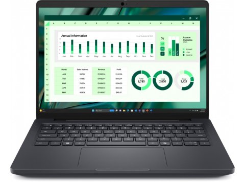 Stacja robocza Dell Pro Max 14 MC14250 Win 11 Pro U5 235H/16GB/512GB Gen4/14 FHD+/UMA GPU/FgrPr&SmtC /IR Cam/Mic/WLAN + BT/Backlit Kb/4 Cell/3PS