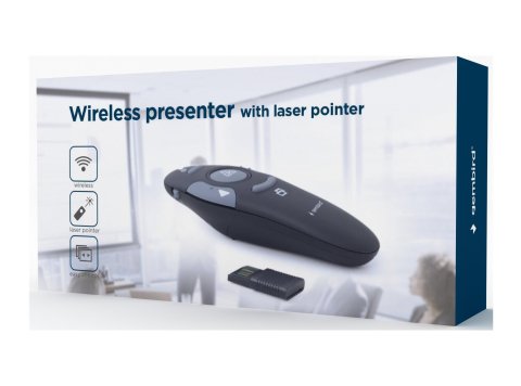 GEMBIRD PREZENTER BEZPRZEWODOWY LASEROWY WP-L-11