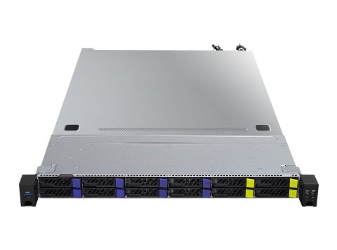 Platforma AsRock Rack (1U) 1U8S4E-GENOA/2T AMD Epyc 9005/9004 (8x 2,5" SATA HS, 4x 2,5" NVMe HS, 2xM.2, 2x10Gbe, IPMI, 1+1 750W)
