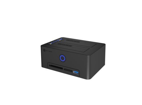 ICY BOX IB-1233CL-CR USB 3.2 Gen 1 (3.1 Gen 1) Type-A Czarny