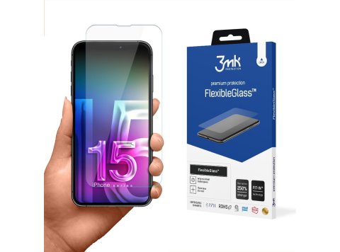 Szkło hybrydowe FlexibleGlass iPhone 15 6,1 cala