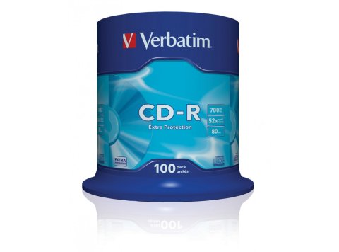 CD-R 52x 700MB 100P CB DL Ex Prot 43411