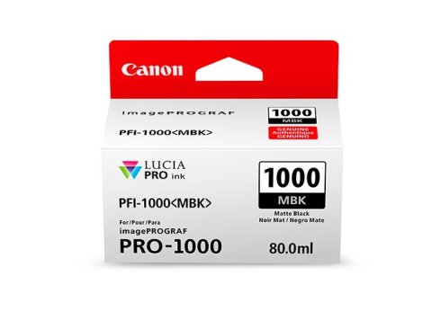 Tusz PFI-1000 MATTE BLACK 0545C001