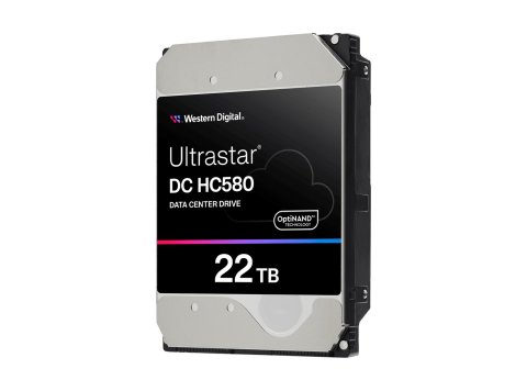 Dysk serwerowy HDD Western Digital Ultrastar DC HC580 WUH722422ALE6L4 (22 TB; 3.5"; SATA)