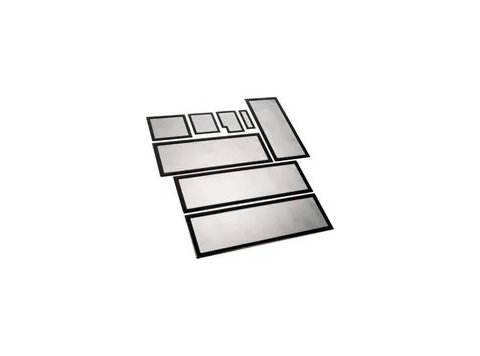 Demciflex dust filter set for Lian Li O11 Dynamic XL - black/black