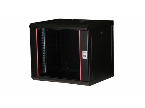 Equip EPM-09-6045-B-CBAA stojak 9U Szafa wisząca Czarny