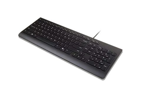 Klawiatura przewodowa Essential czarna US English 4Y41R64633