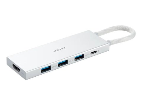 Xiaomi XMDS05YM huby i koncentratory USB 3.2 Gen 1 (3.1 Gen 1) Type-A + Type-C Biały