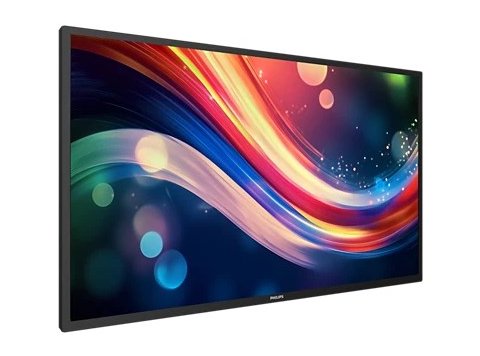 Philips 4050 series 55BDL4050Q/00 signage display Płaski panel Digital Signage 139,7 cm (55") 500 cd/m2 4K Ultra HD Czarny Procesor wbudowany Android 10