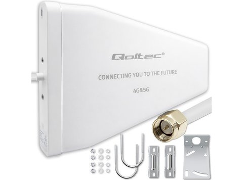 Antena 4G 5G LTE | 9dBi | kierunkowa | zewnętrzna | SMA male | wodoodporna | 3m