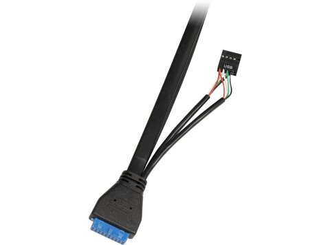 Inter-Tech 3U-K-340L Rack Czarny
