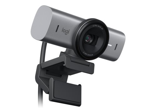 Logitech MX Brio 705 for Business kamera internetowa 8,5 MP 4096 x 2160 px USB 3.2 Gen 1 (3.1 Gen 1) Aluminium, Czarny