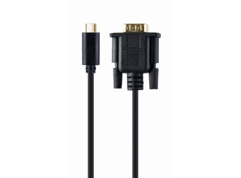 Kabel USB-C do VGA male 1920x1080 60Hz