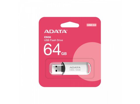 Pendrive C906 64GB USB2.0 biały