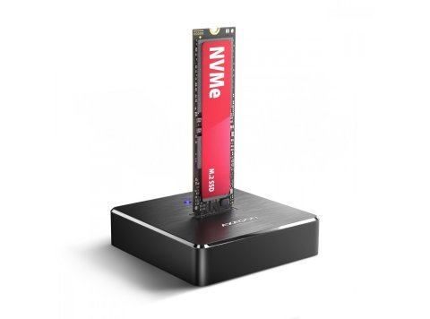 ADSA-M2C11 Stacja dokująca USB-C 3.2 Gen 2 ALU - 1 x NVMe /SATA M.2 10Gbps