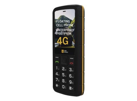 AGM M9F 4G Floating 6,1 cm (2.4") 131 g Czarny, Pomarańczowy Wytrzymały telefon