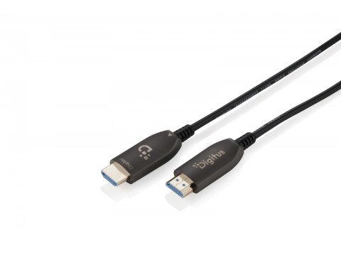 Kabel połączeniowy hybrydowy HDMI AOC | HDMI-A męski-męski | HDMI 2.1 | UHD-2 8K@60Hz | 48Gbps |HDR, eARC, HDCP 2.2, CEC | 15m