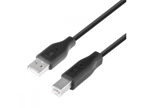 Kabel USB AM-BM 1.8 czarny