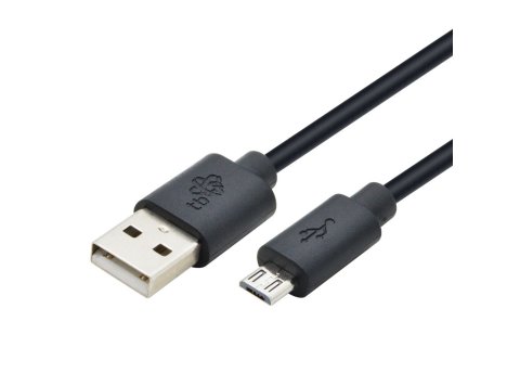 Kabel USB-Micro USB 1.8m czarny
