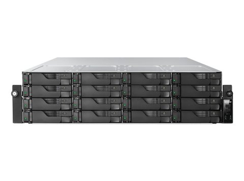 Asustor LOCKERSTOR 16R Pro Gen2 NAS Desktop AMD Ryzen™ 7 7745 16 GB DDR5 0 TB Czarny, Stal