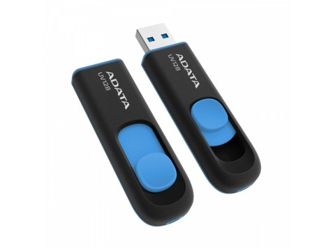 Pendrive DashDrive UV128 64GB USB 3.2 Gen1 czarno - niebieski