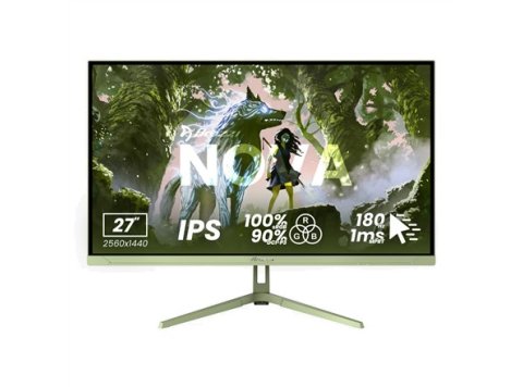 Arozzi | Nova | 27 " | IPS | QHD | 16:9 | 260 Hz | 1 ms | 2560 x 1440 pixels | 350 cd/m2 | HDMI ports quantity 2 | Forest Green