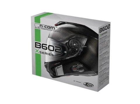 Interkom motocyklowy NOLAN N-COM B602 X do kasków NOLAN, komplet na 1 kask