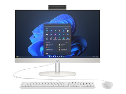 HP ProOne 245 G10 AiO Ryzen 7 77730U 23.8"FHD IPS 250nits AG 16GB DDR4 3200 SSD512 Radeon Vega 8 Kb+Mouse Cam 5Mpx + IR W11Pro White 3Y OnSite